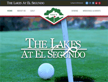 Tablet Screenshot of golfthelakes.com